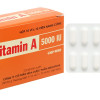 Vitamin A 5000 Iu H/10 Vỉ - hộp