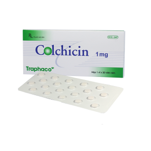 Colchicin 1 Mg Traphaco - Hộp