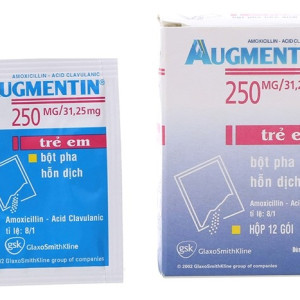 Augmentin 250/ 31.25 Mg ( Bột ) - Hộp