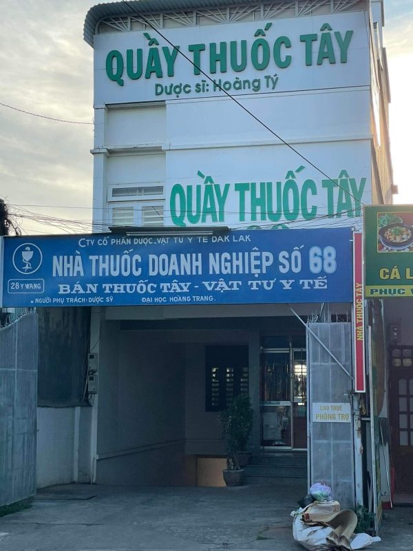 Nhà thuốc doanh nghiệp số 68 của Công ty Cổ phần Dược - VTYT Đắk Lắk